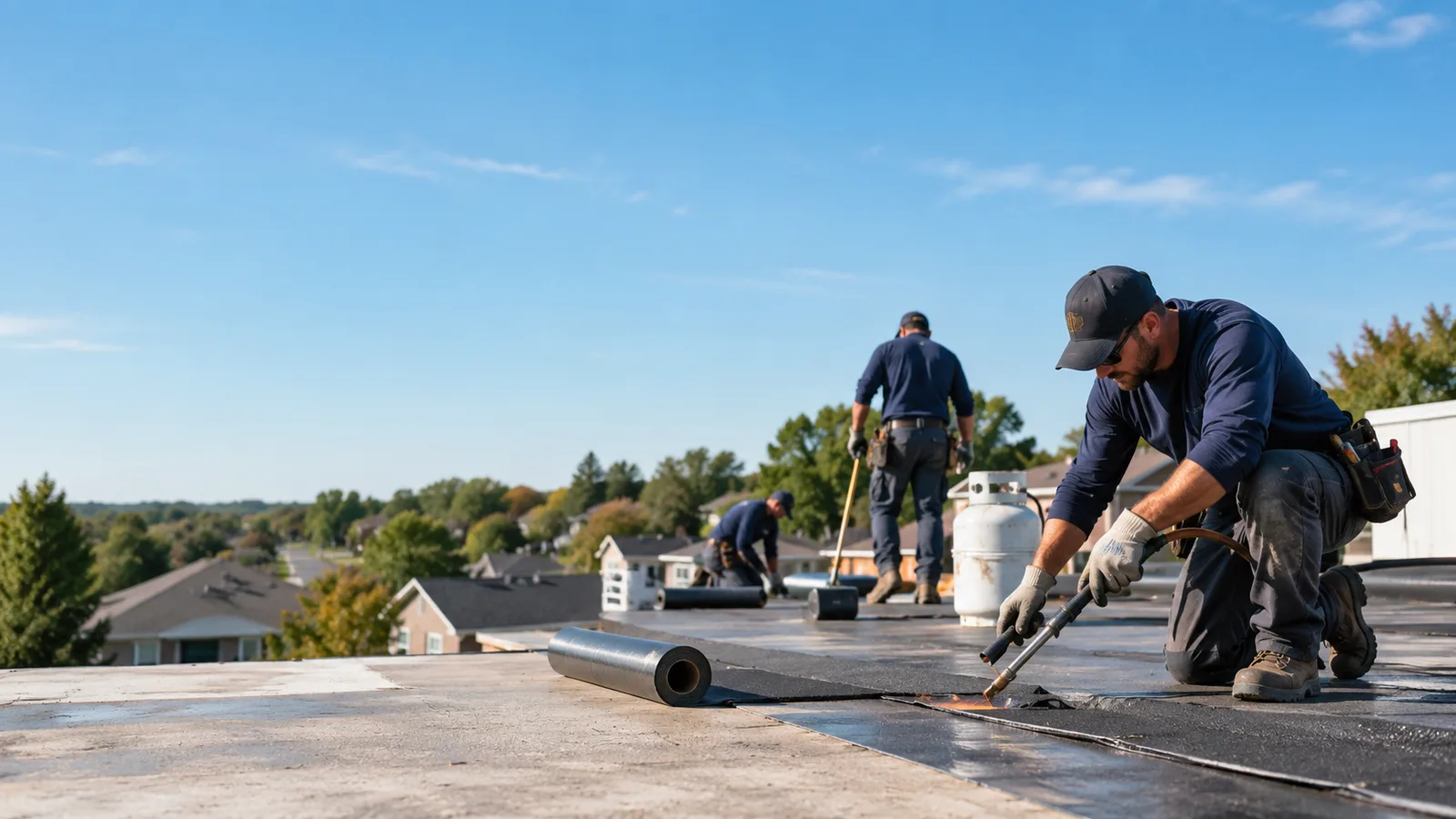 Flat Roof Leak Repair providers in Lyons, KS